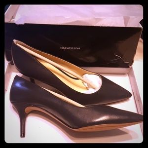 Nine West, New, Navy Blue Pumps